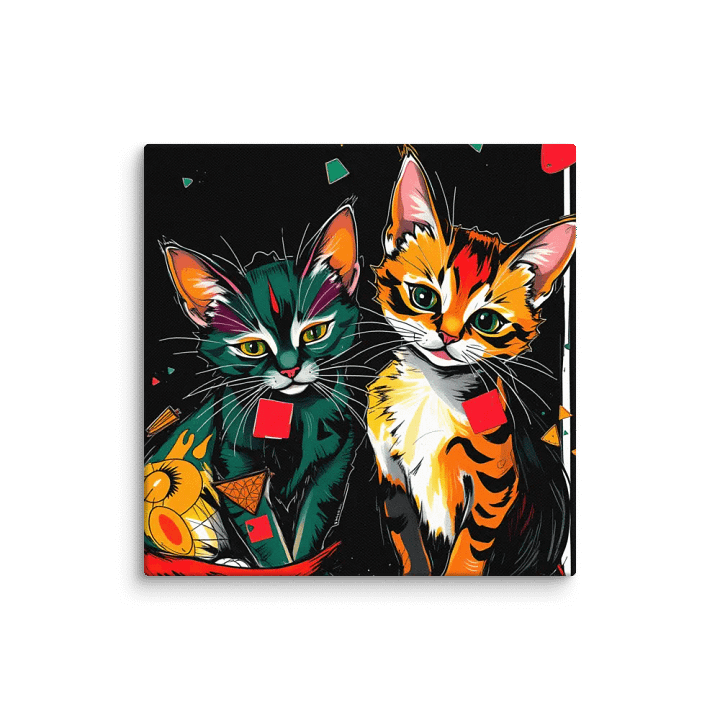 Avant garde kittens X deco Fusion Canvas product image (7)