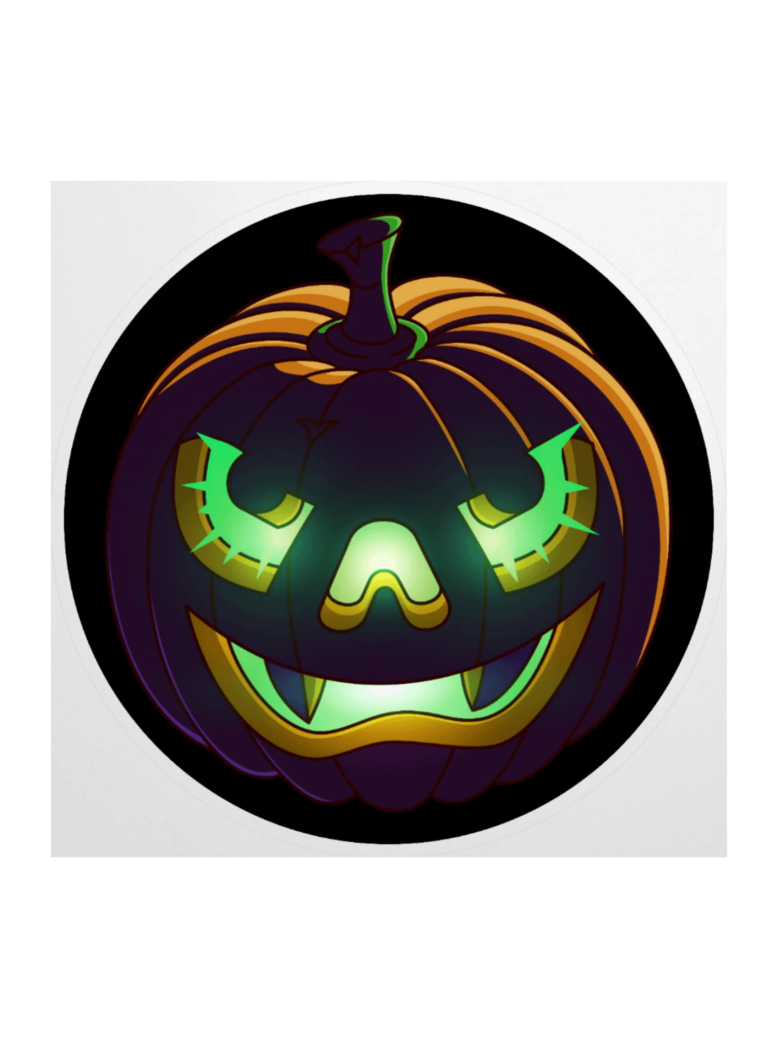 Ghoul pumpkin - Sticker product image (1)