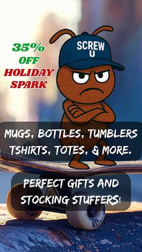 Built for the ride. Perfect for gifting.
🎁 Screw U Merch 35% off!
MERCH.UPWARDSBEST.COM
#ScrewUMerch #ReluctAntz #DefiAnt #Ho...