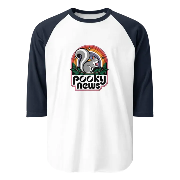 Pooky's Rainbow Squirrel Tee product image (1)