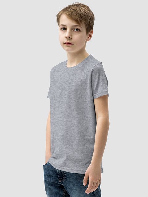 Photo showing Bella+Canvas Youth Short Sleeve T-Shirt