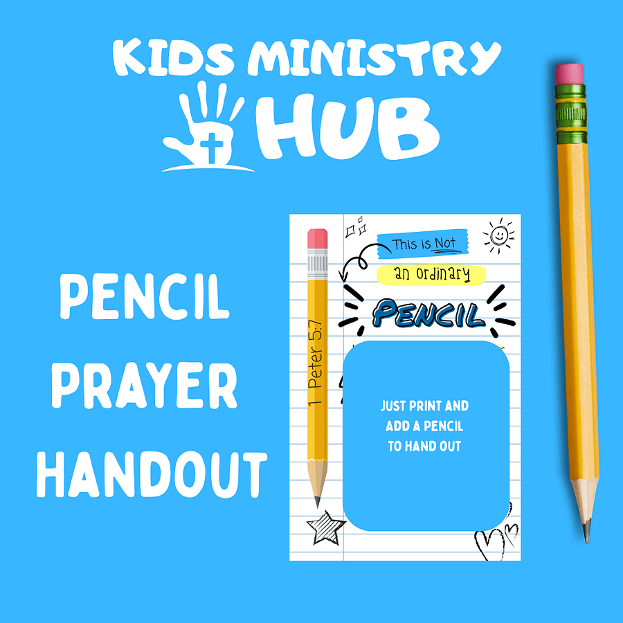 Pencil Prayer Handout product image (1)