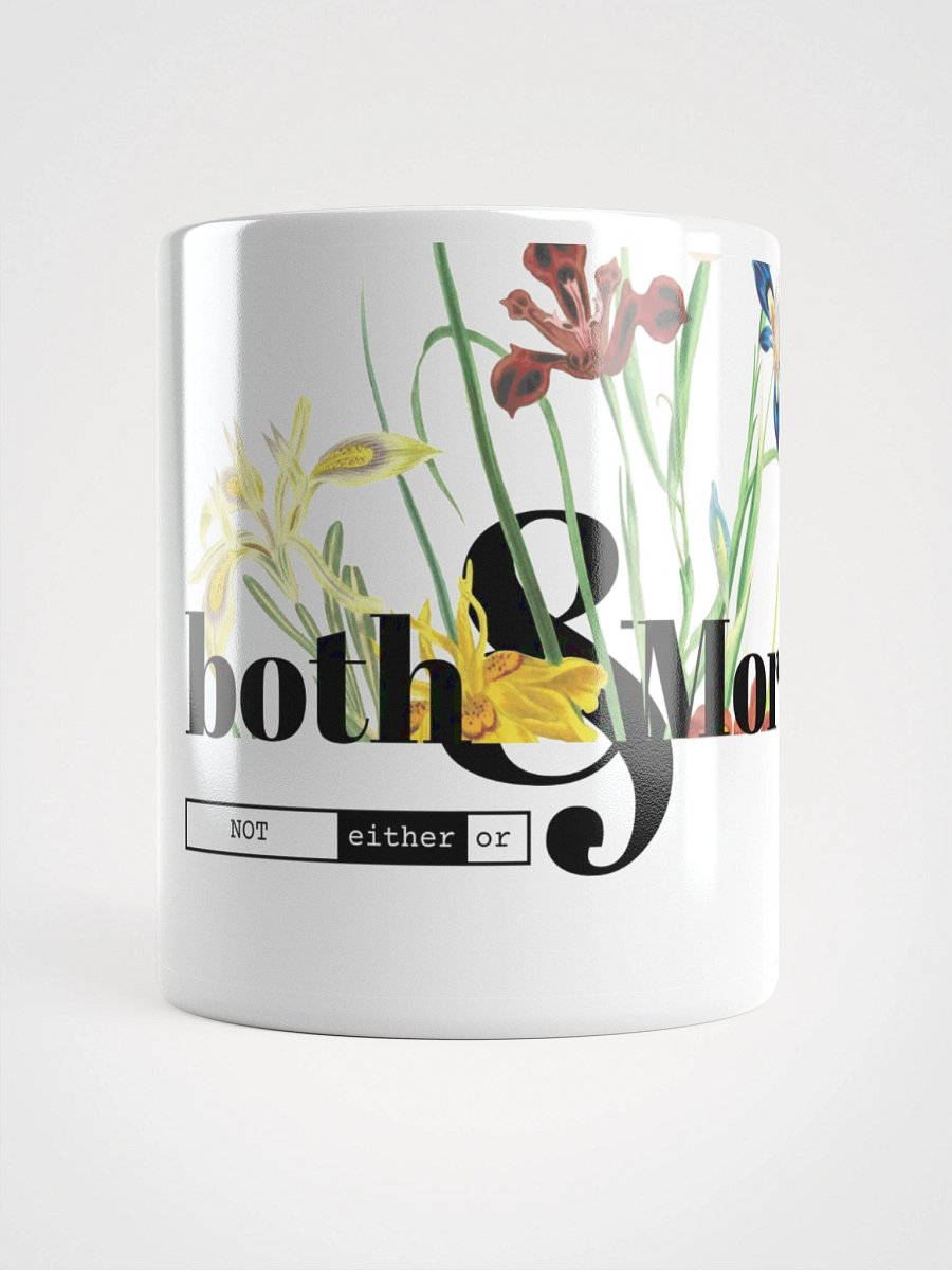 Floral both&More White Glossy Mug product image (1)
