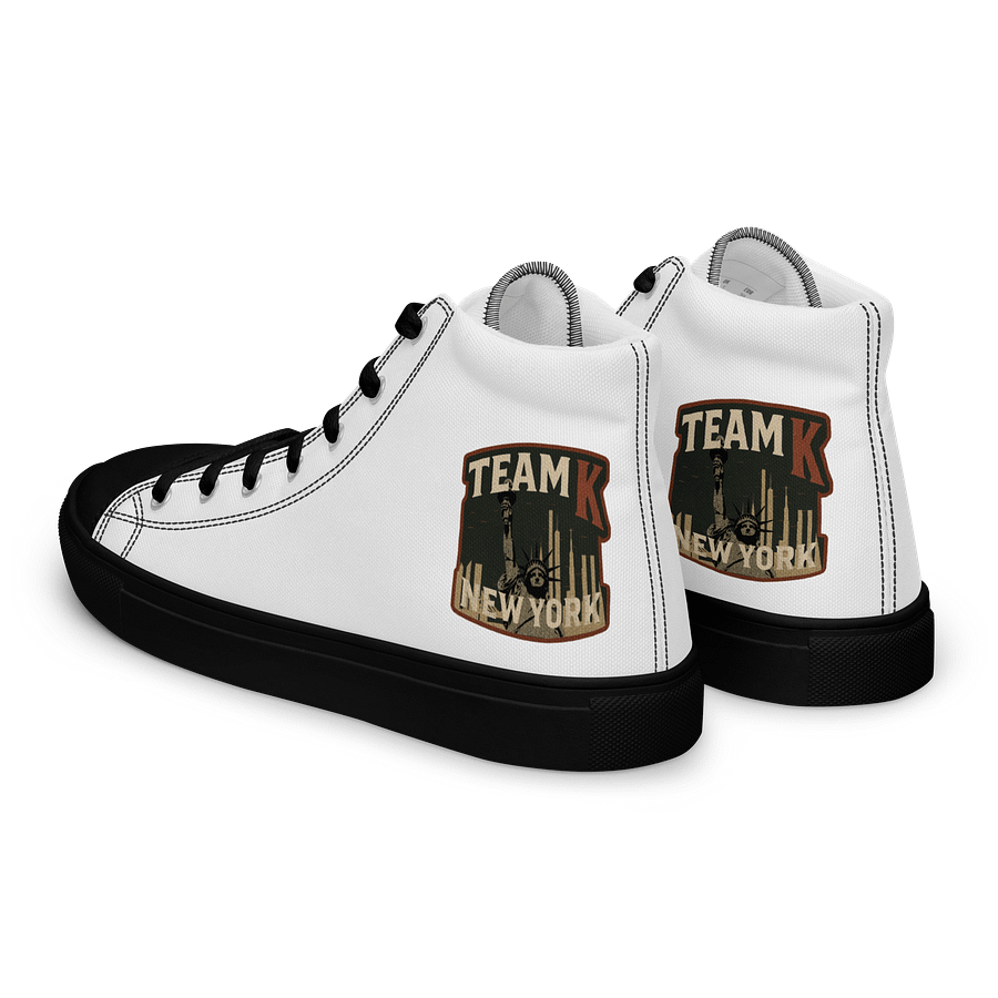 Team K New York Women's High Top Canvas Shoes product image (8)