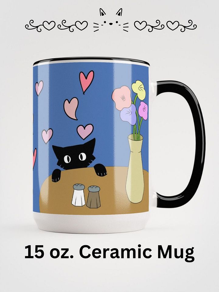 Peek-a-Boo Kitty Love Mug product image (1)