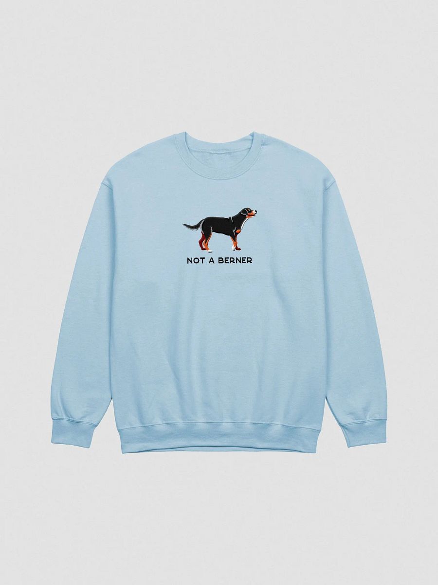 Not a Berner Sweatshirt (Embroidered) of a Greater Swiss Mountain Dog product image (4)