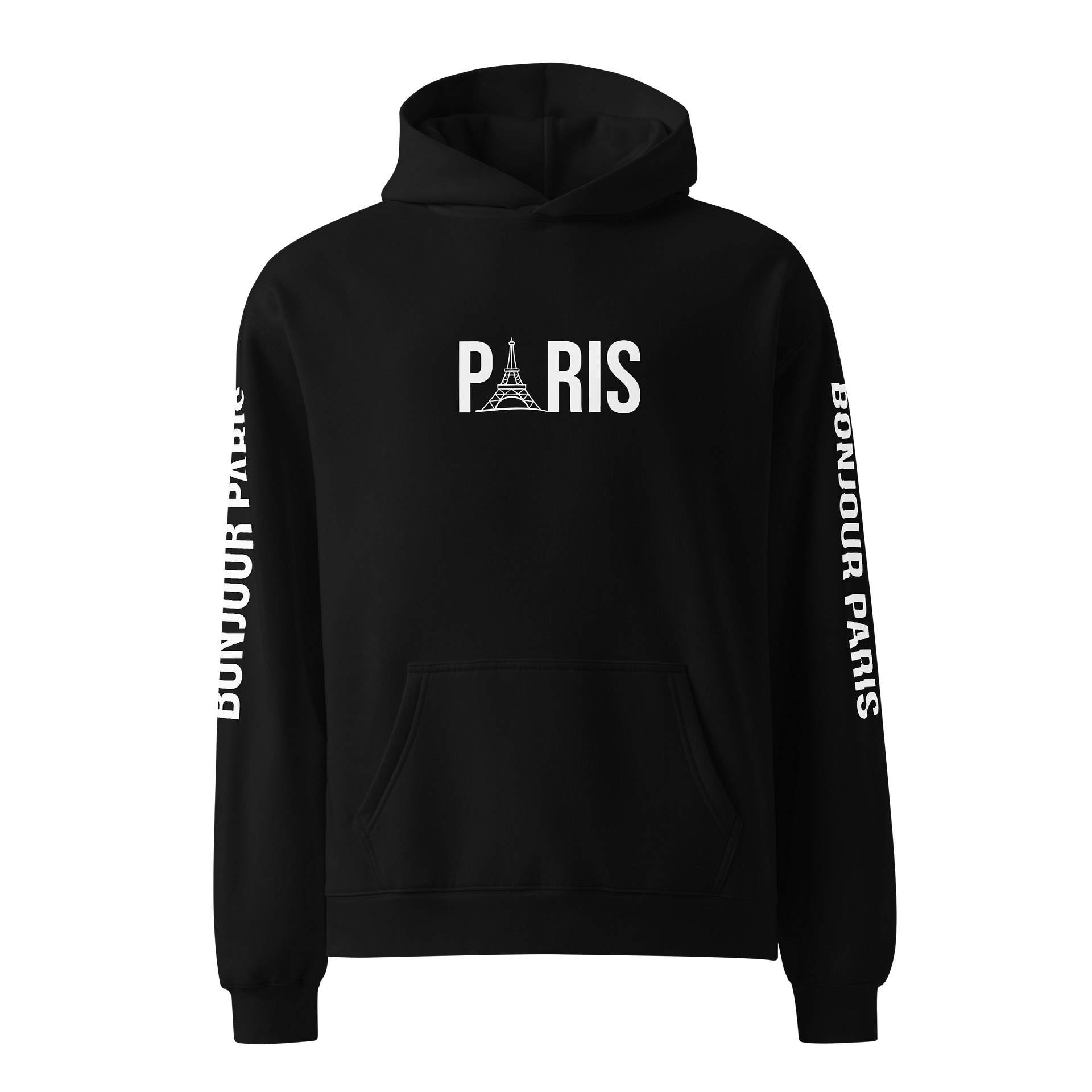 Bonjour Paris Hoodie – Effortless Style with a Parisian Edge product image (1)
