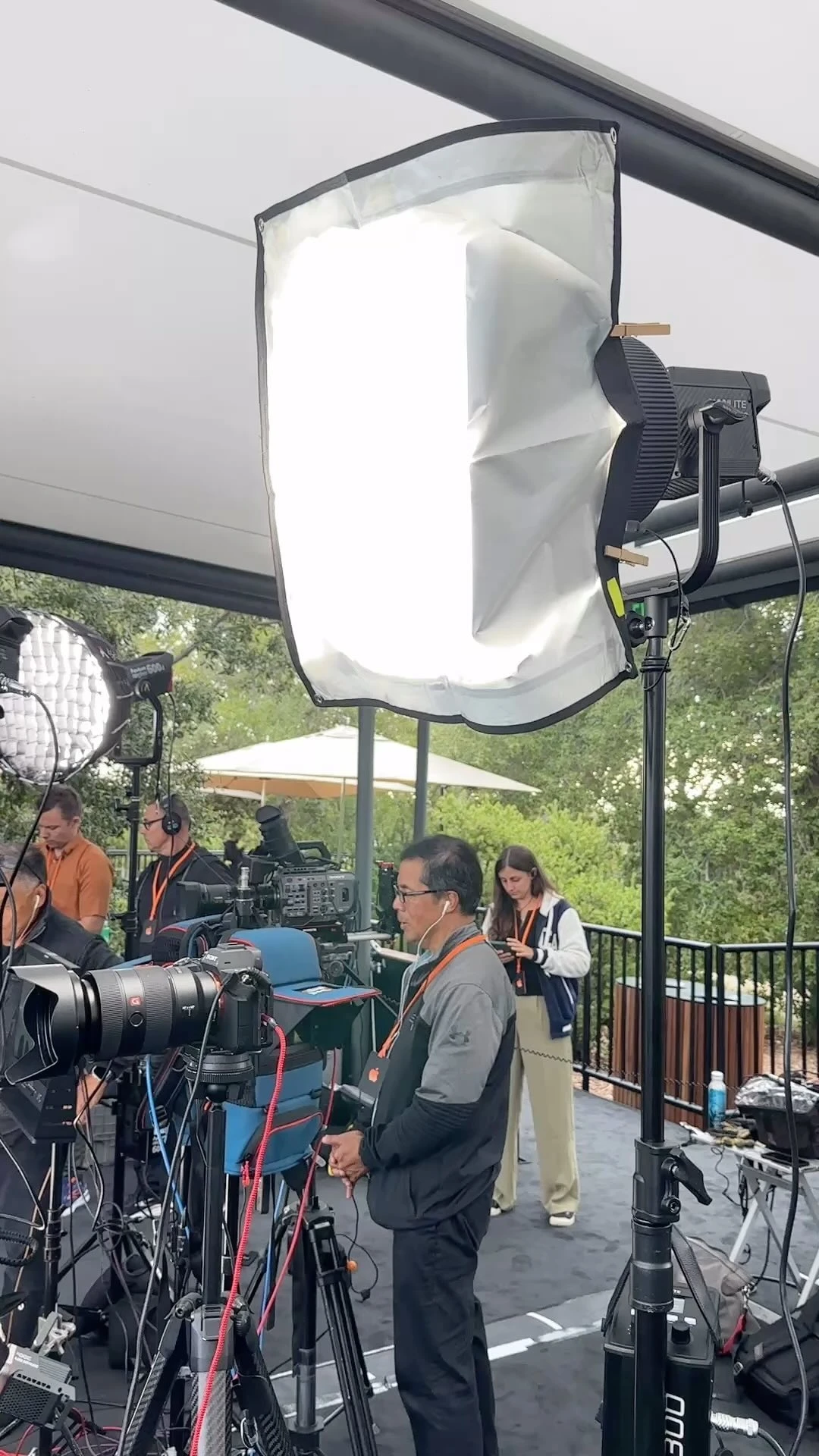 Reporting Live from Apple Park for @scrippsnews