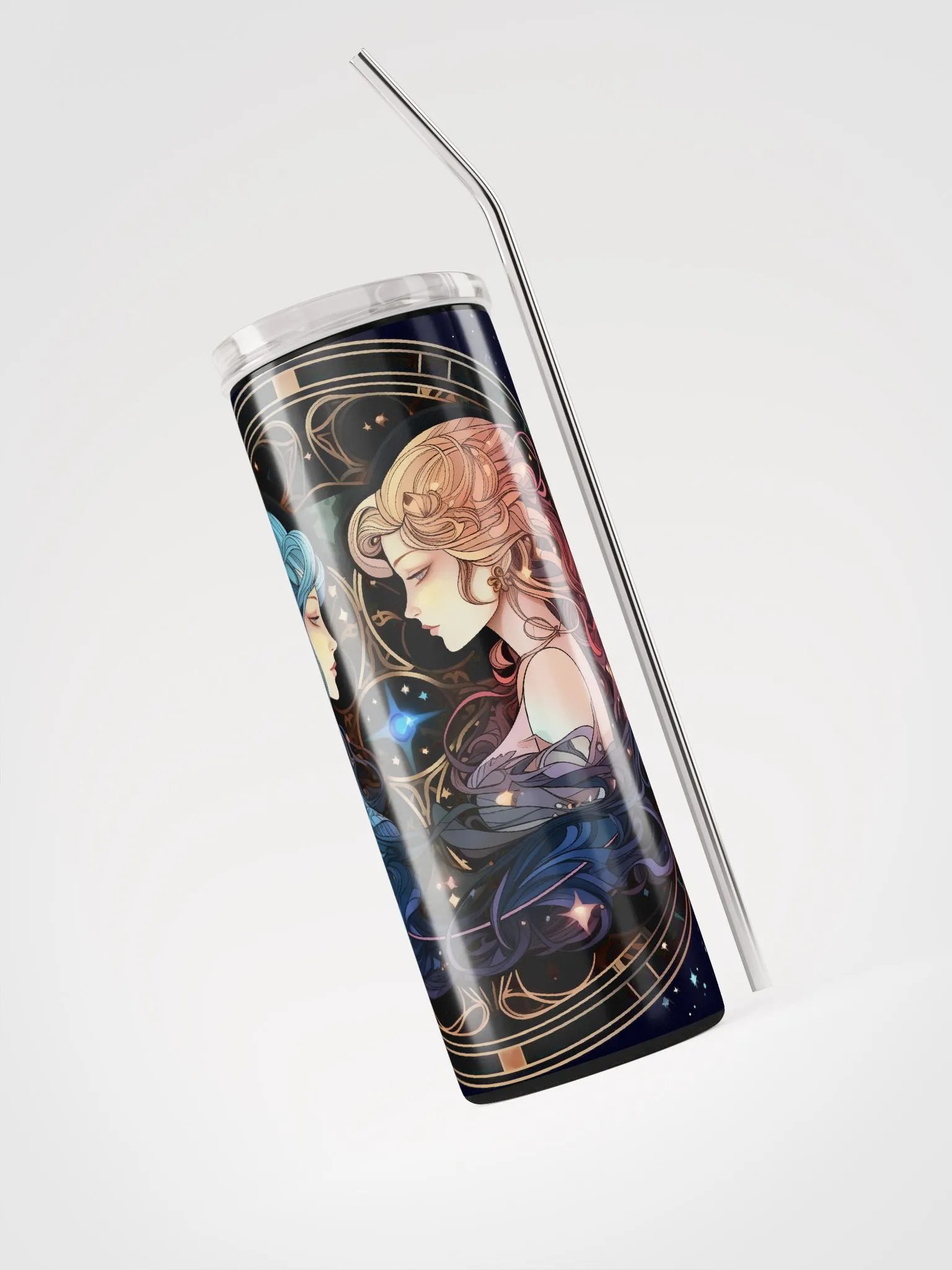 Gemini Zodiac Stainless Steel Tumbler - Keep Your Beverages Fresh in Style product image (3)