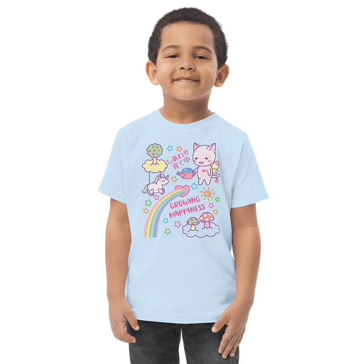 Happy Butterfly Kitty - Toddler T-shirt product image (1)