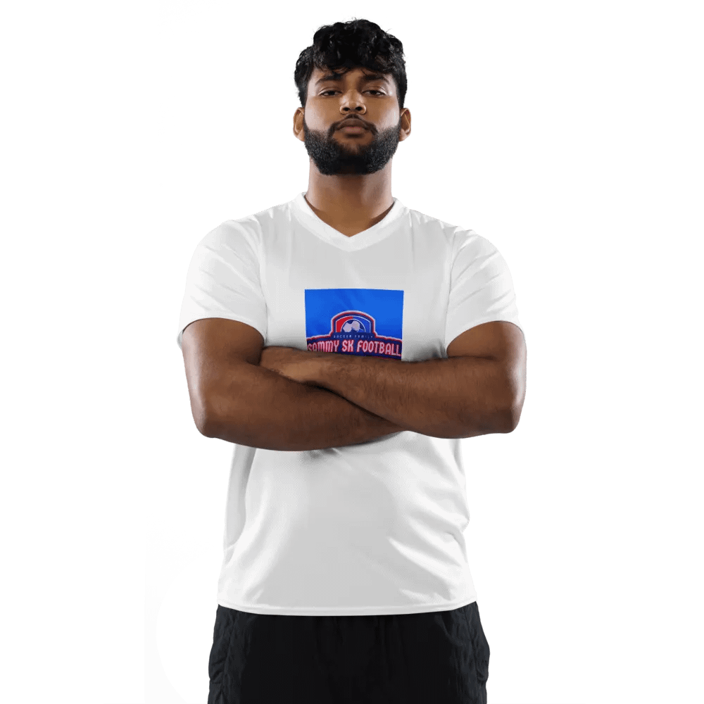 Sammy Sk Football YouTube Support V-Neck T-Shirt product image (3)