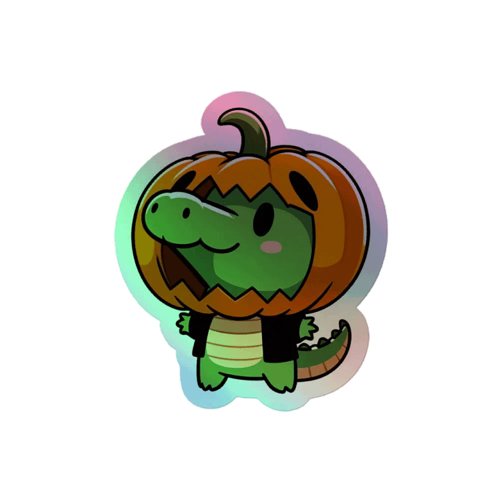Pumpkin Ryodile Holo Sticker product image (2)