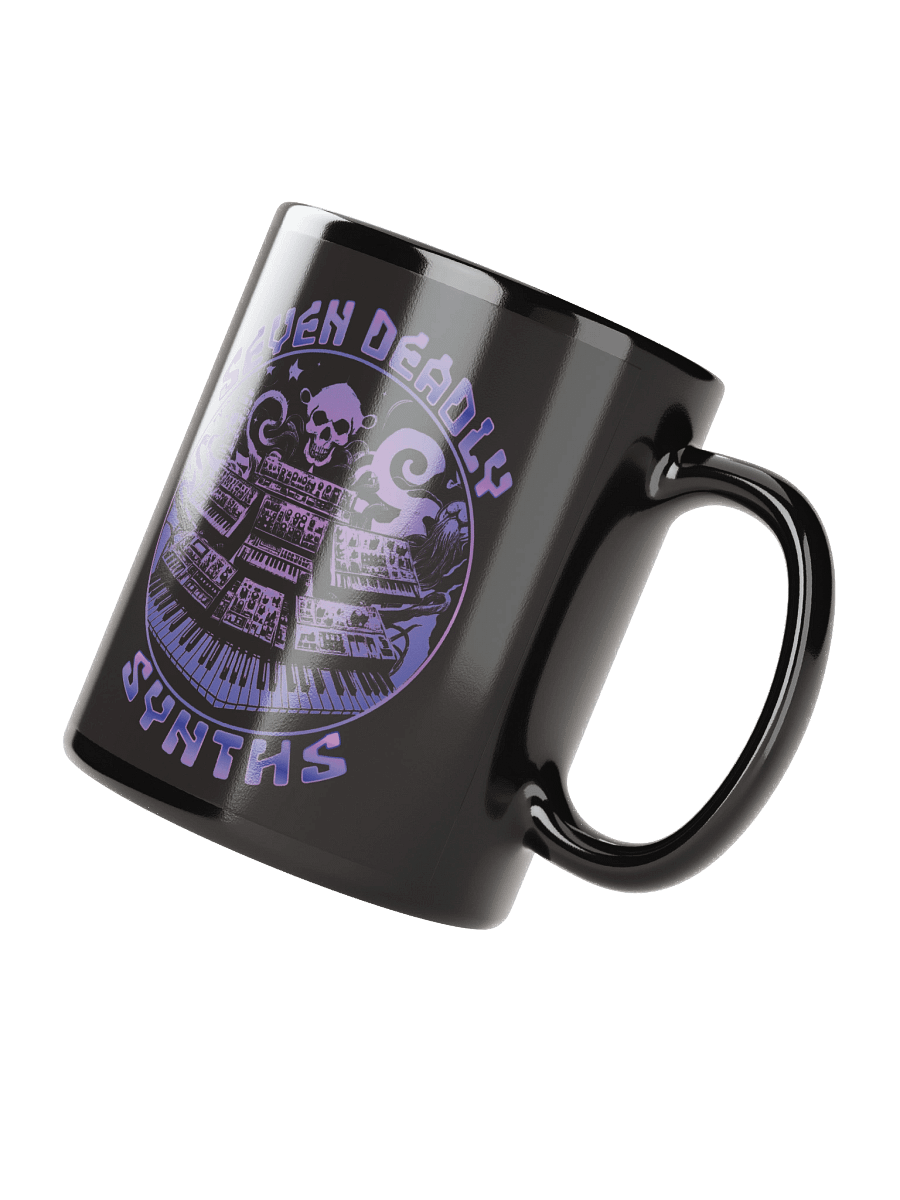 Synthesizer Collector Mug - Seven Deadly Synths (7 Synthesis Techniques) product image (10)