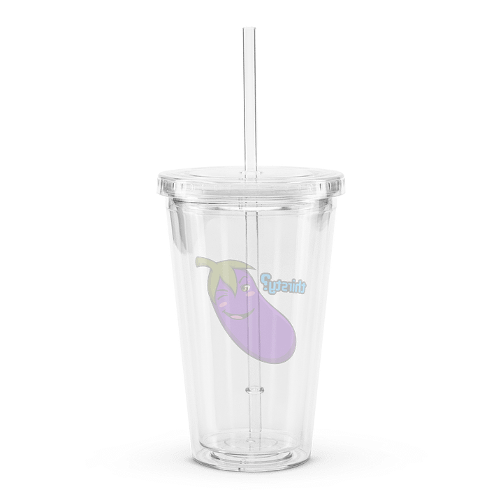 Eggplant Double Wall Plastic Tumbler product image (2)