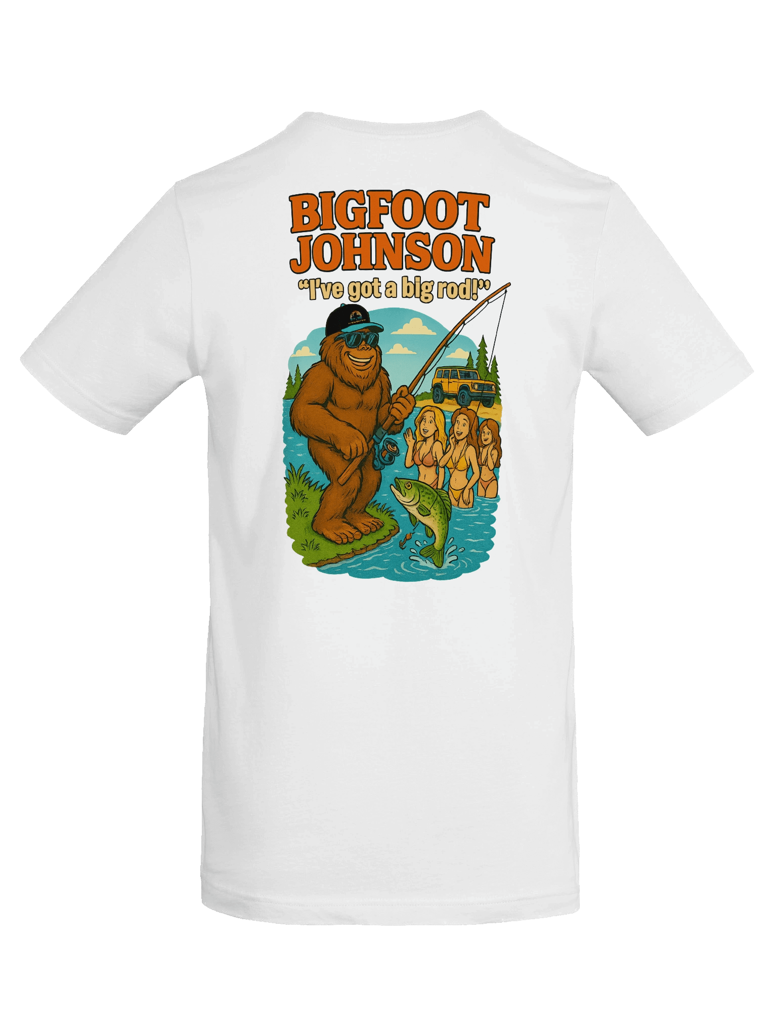 Bigfoot Johnson Big Rod Tee (White) product image (8)