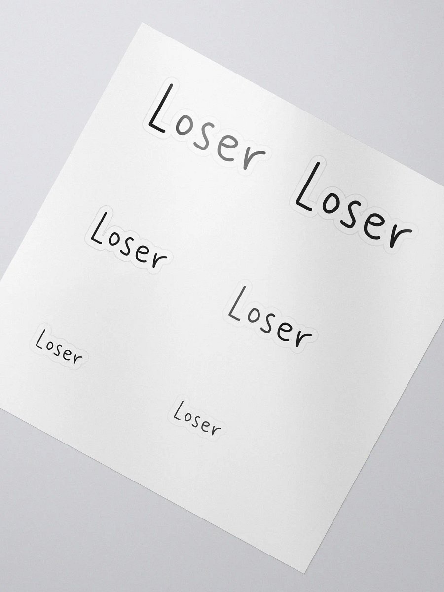 6 Loser Stickers Pack product image (2)