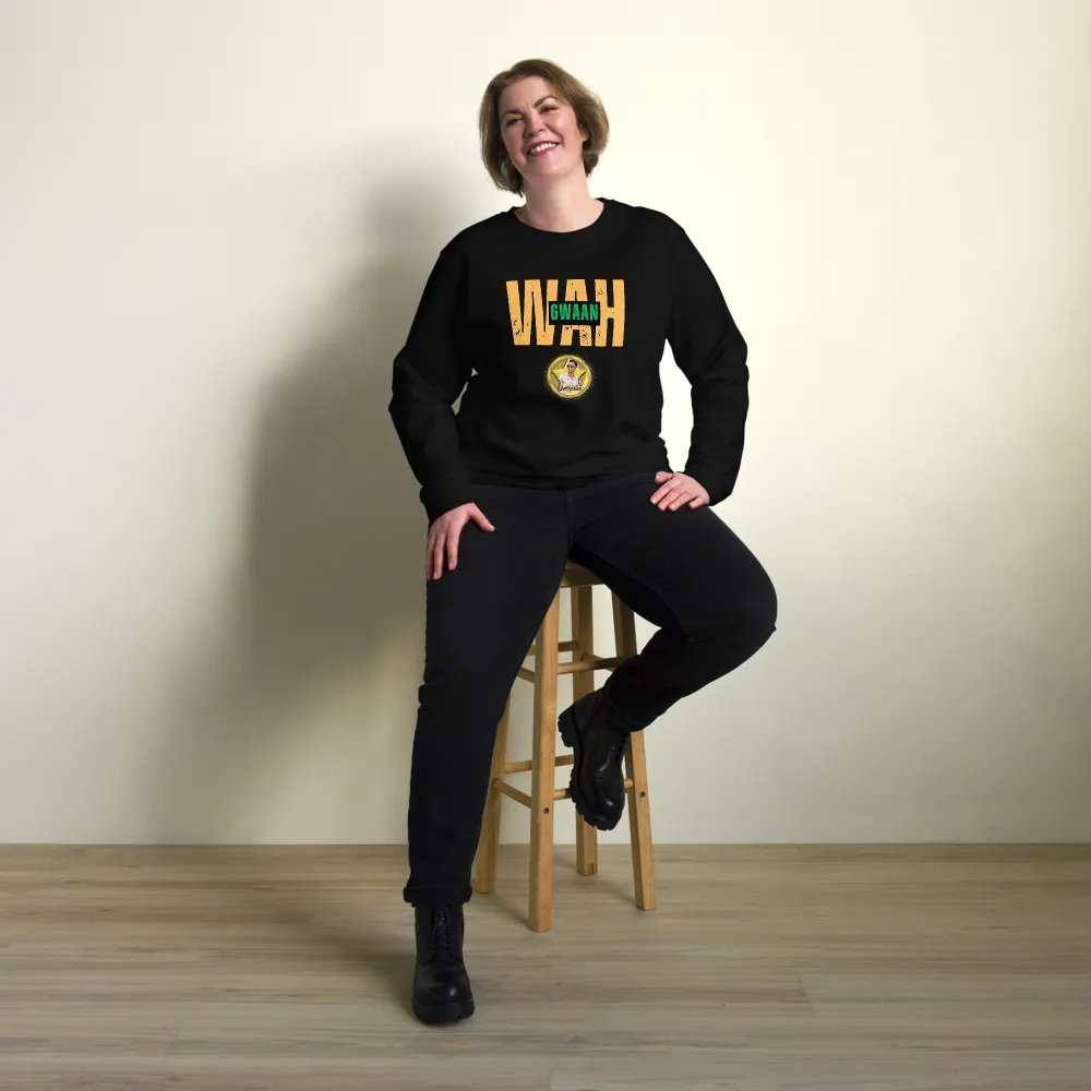 DIGI Unisex Organic Sweatshirt (Wah Gwaan #1 ) product image (11)