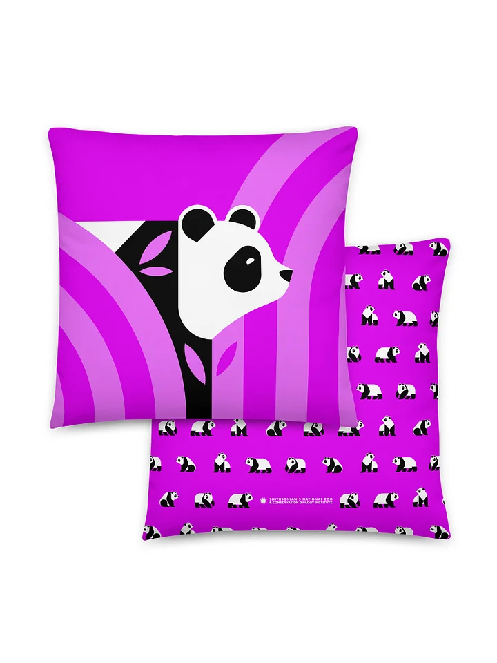 Pandas Are Here Pillow (Purple) product image (1)