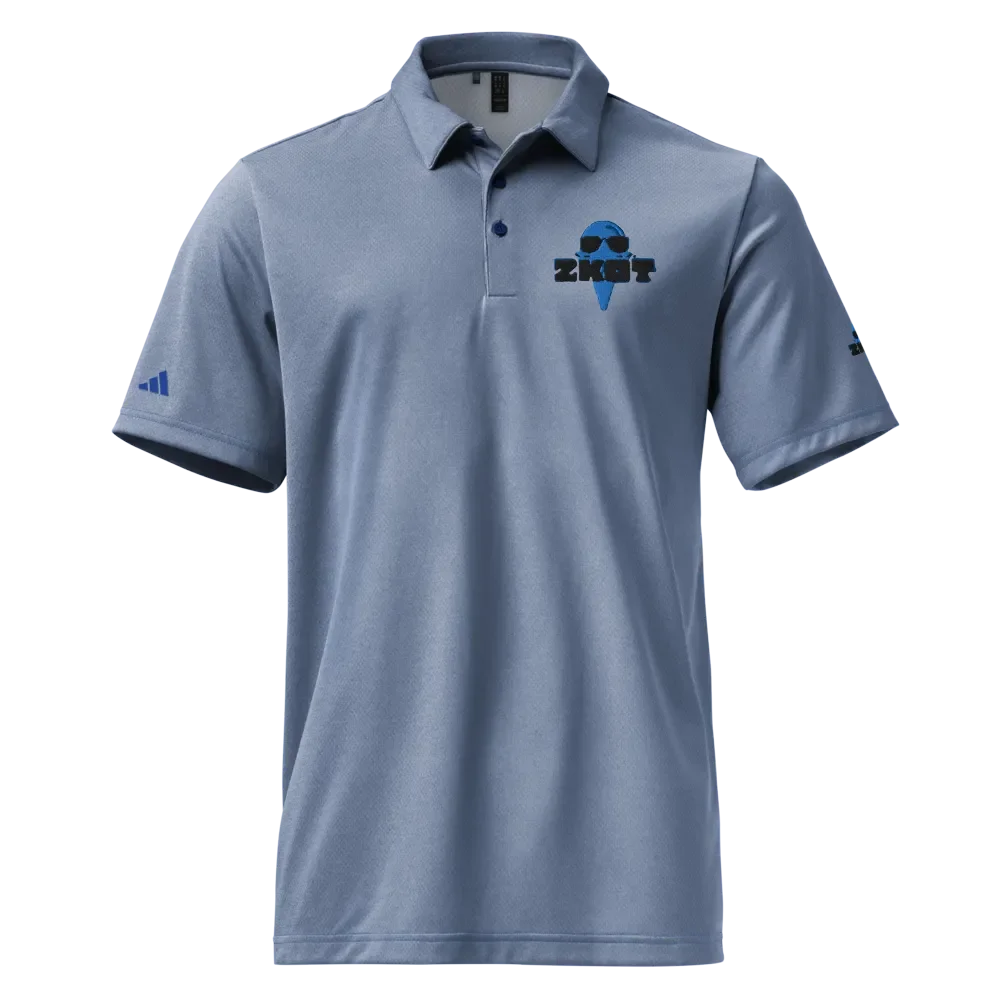 ZKOT Adidas© Space-Dyed Polo T-Shirt - Show your Support with Style - Menswear, Womenswear product image (1)