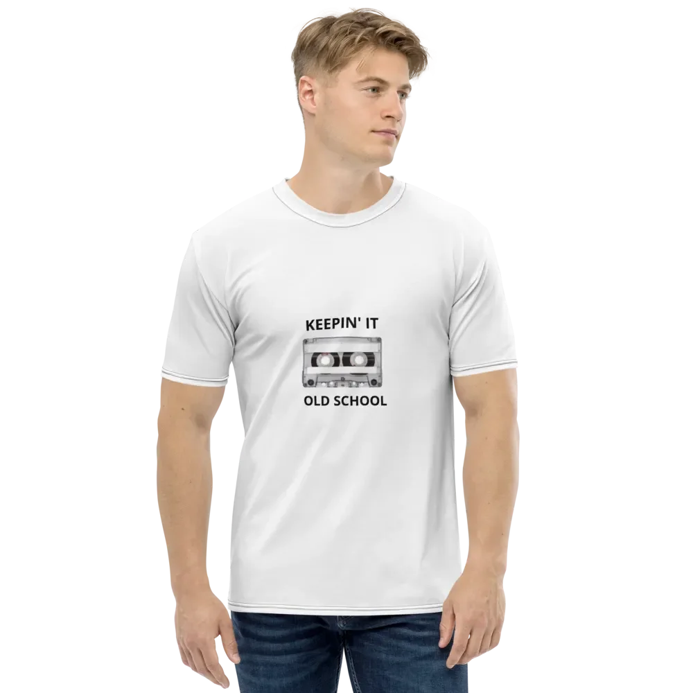 Retro Cassette Tape All-Over Print Tee product image (1)