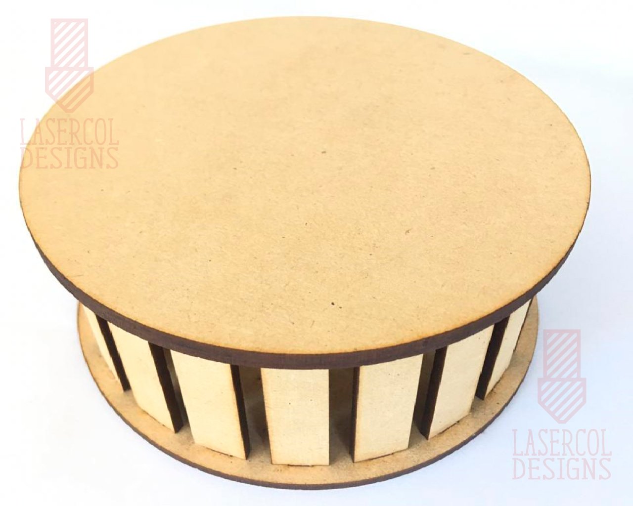 Round box (4 styles) - Laser Cut Files product image (9)