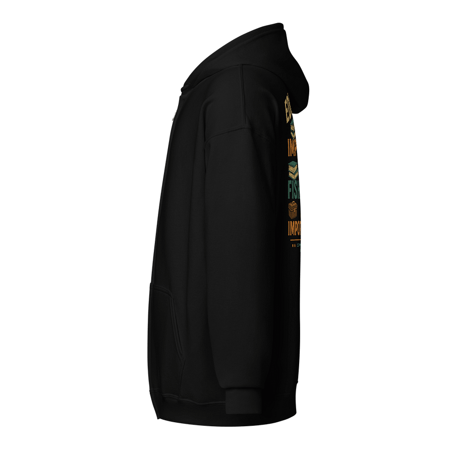 Fishing Over Facts - 'Importanter' Zip-Up Hoodie for Anglers product image (7)
