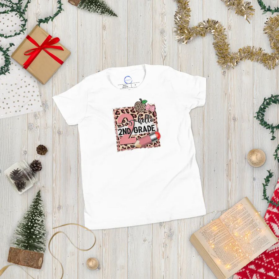 Leopard Print 2nd Grade Welcome T-Shirt product image (3)