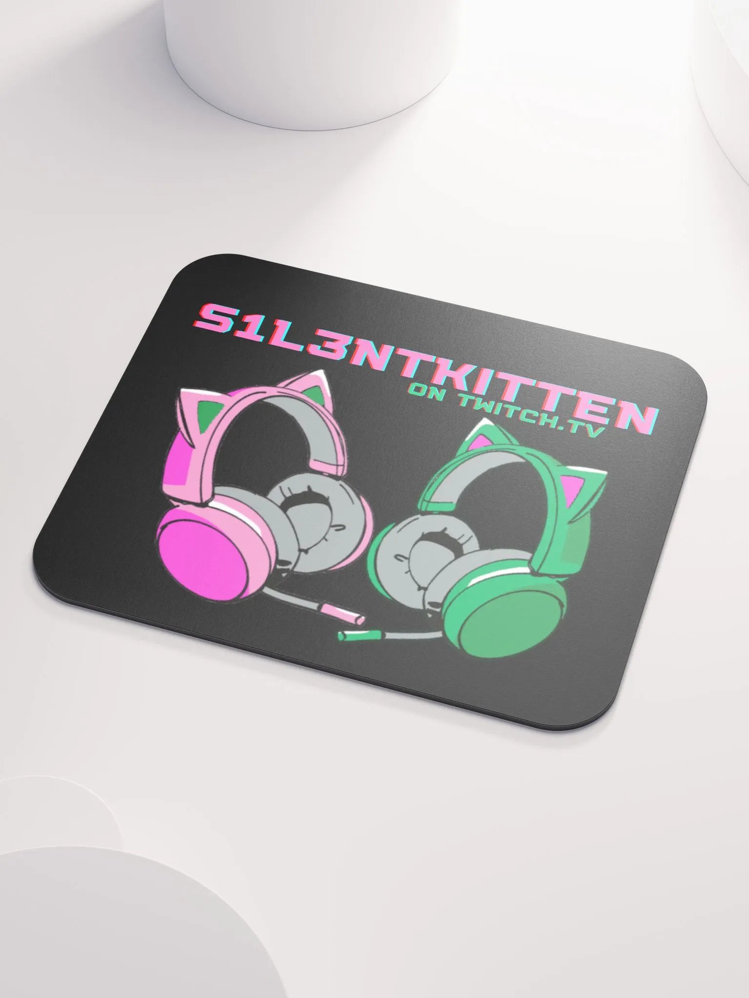 Tori & Beck Headphones Mousepad product image (4)