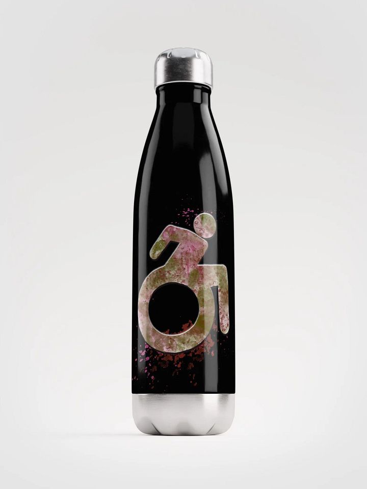 Wheelie, Pink Splash SS Water Bottle product image (1)
