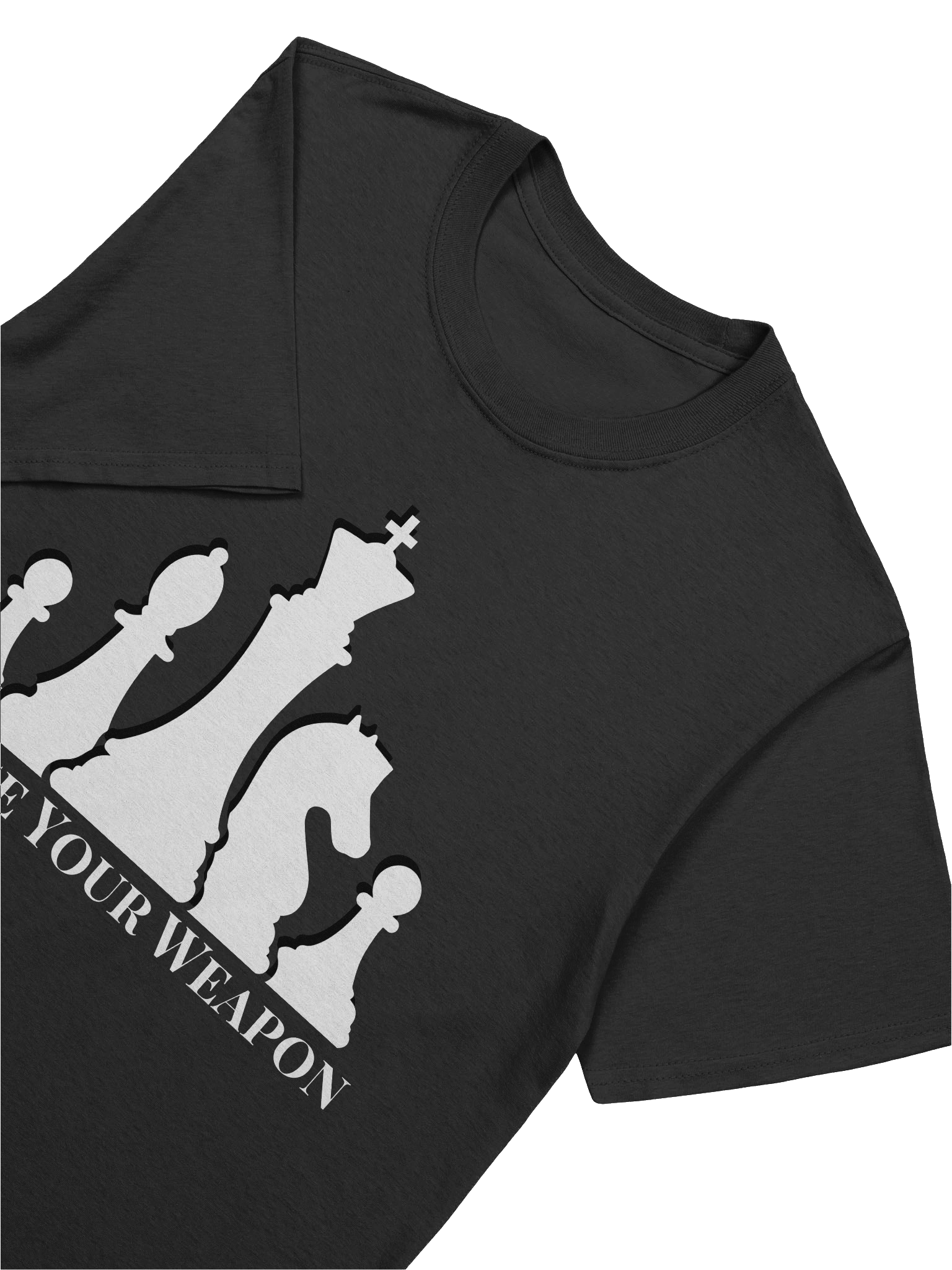 Choose Your Weapon Chess T-Shirt product image (2)