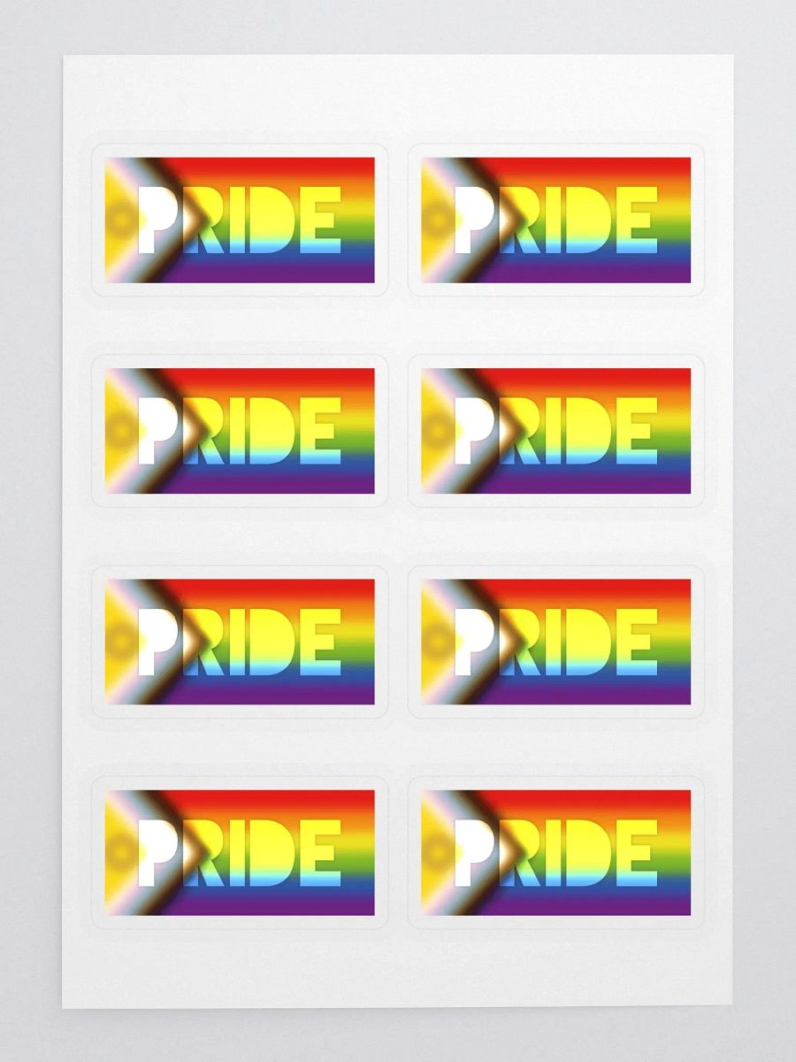 Inclusive Progress Pride On Display - Stickers product image (3)
