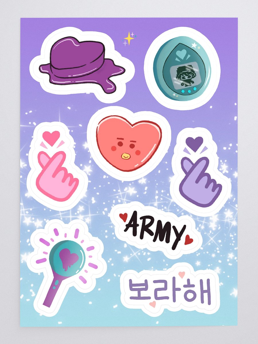 BTS sticker sheet product image (1)