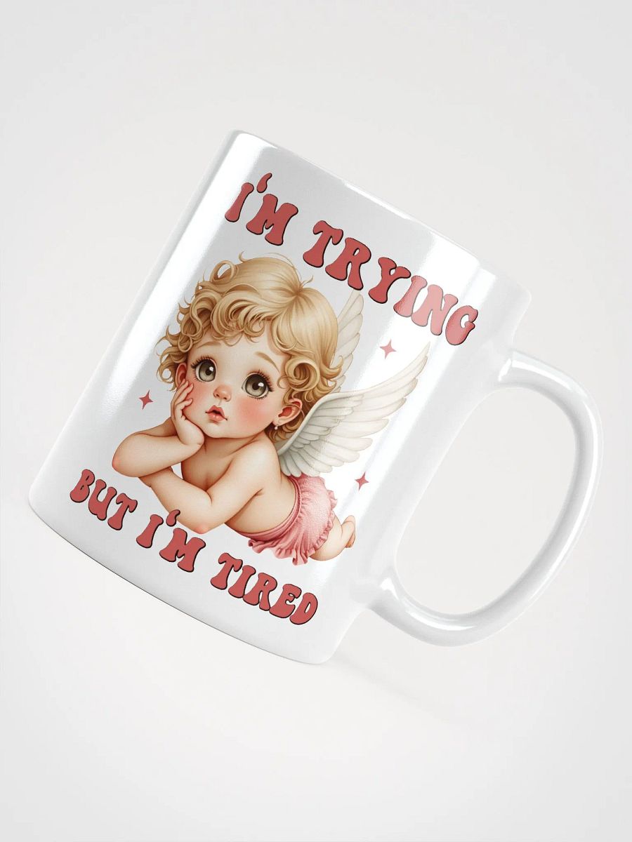 Cherub Confessions White Glossy Mug product image (4)