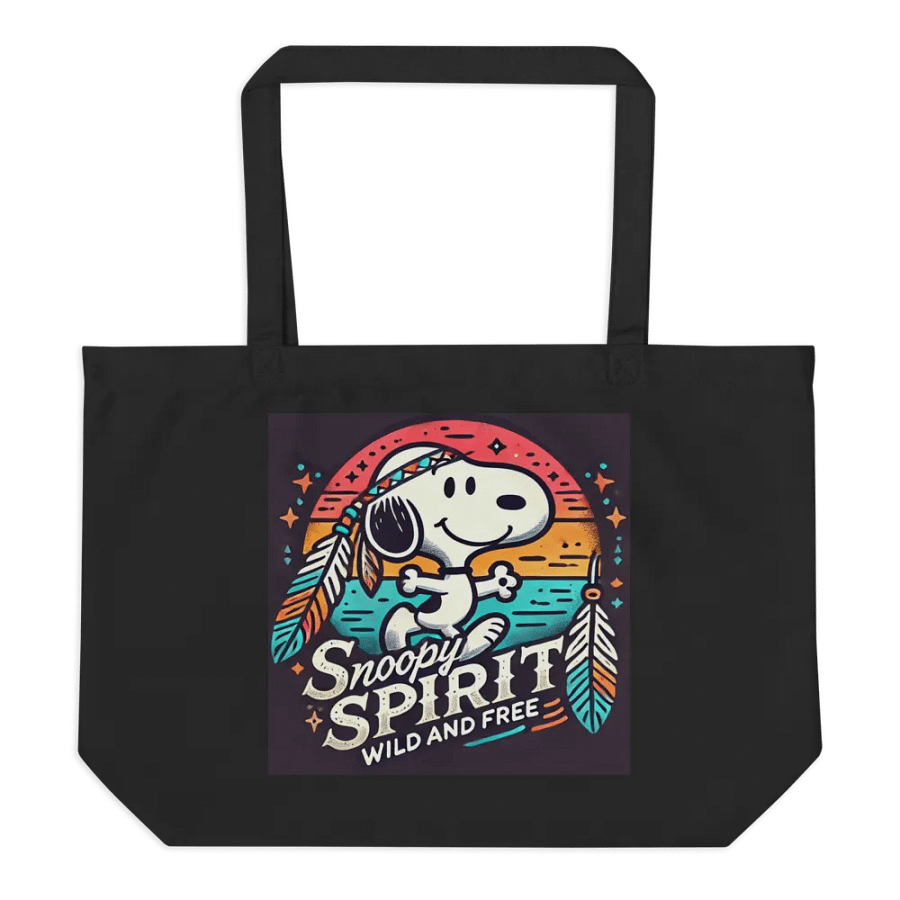 Wild and Free Snoopy Spirit Tote product image (2)
