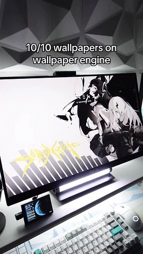 ALL WALLPAPERS 🔗 IN BIO

Wallpaper Engine is on Steam. Rainmeter tutorial for the day/date is linked in my bio @nightxparade ...