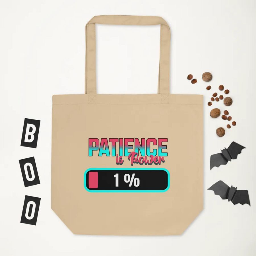 Patience Is Power 1% Tote product image (5)