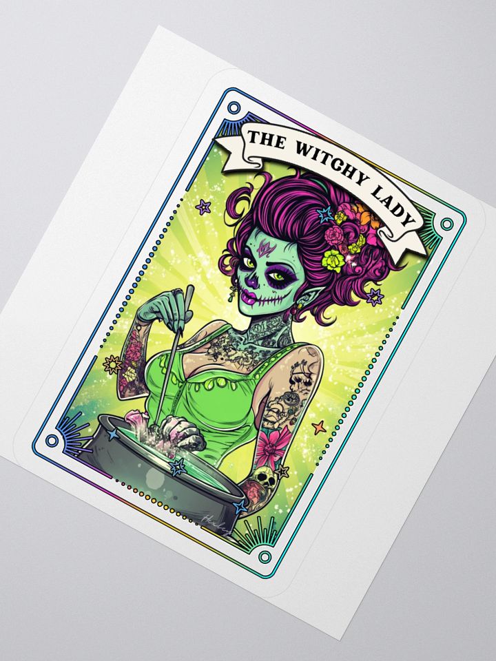 Zombabes: The Witchy Lady Sticker product image (2)