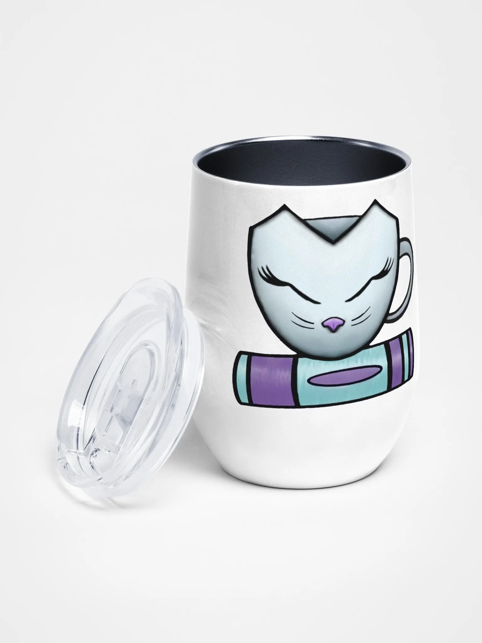 Cat Cup & Book | To-Go Mug product image (2)