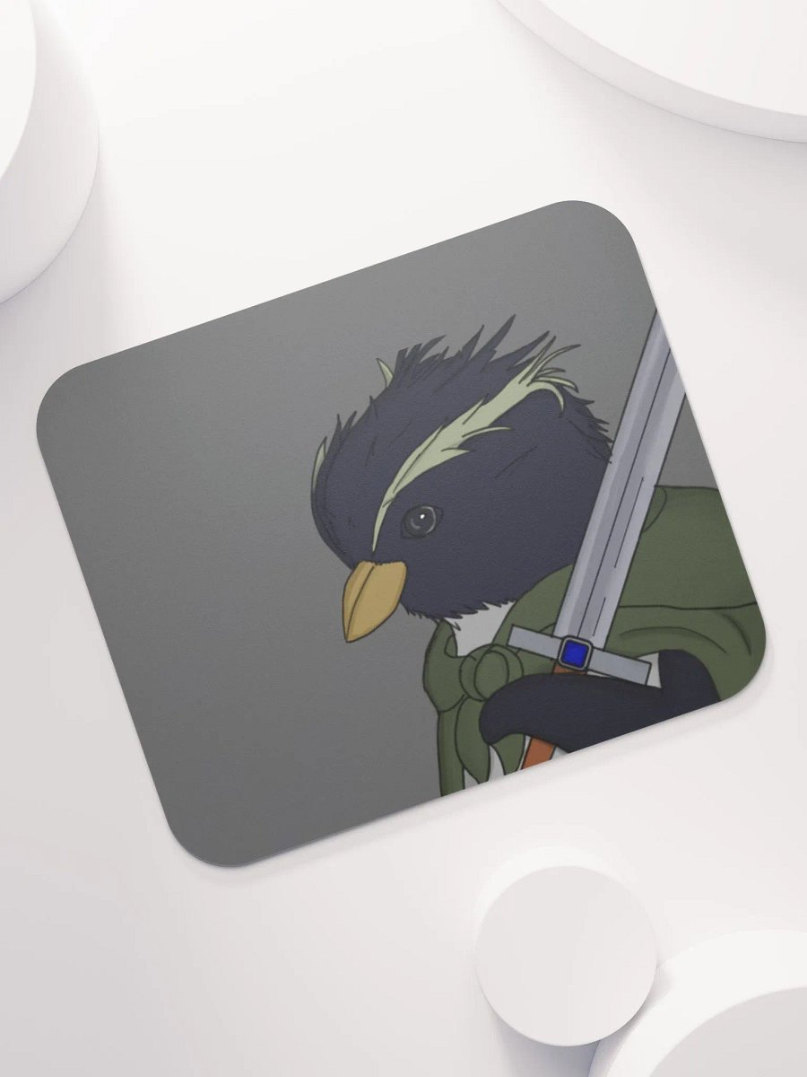 Waddles The Mouse Pad (Grey) product image (7)