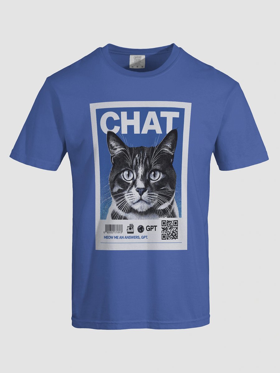 Meow Me An Answers" T-Shirt - The AI Cat product image (8)