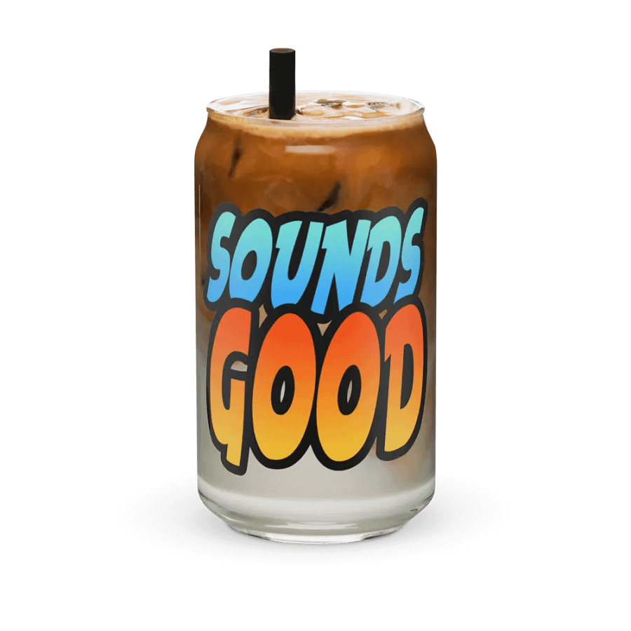 Sounds Good Can-Shaped Glass product image (6)