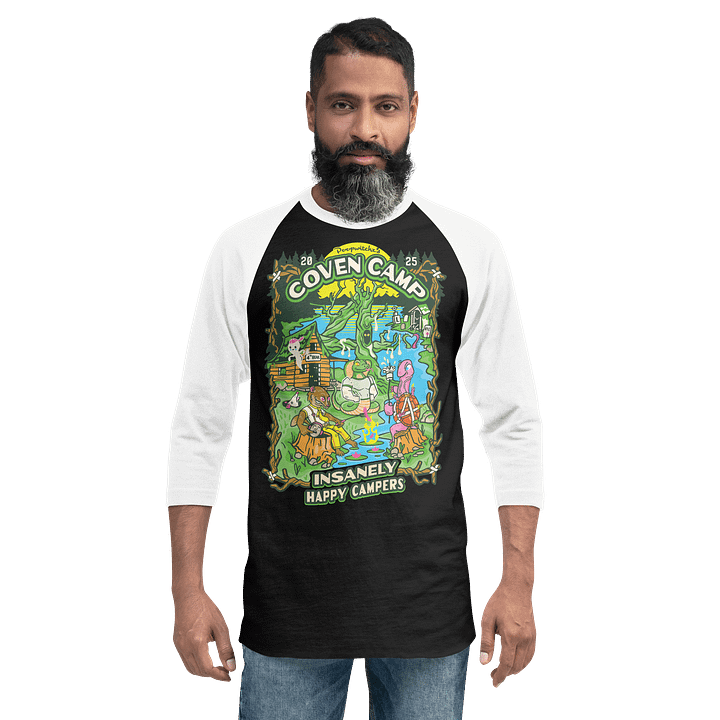 Coven Camp 25 Logo Raglan Tee product image (12)