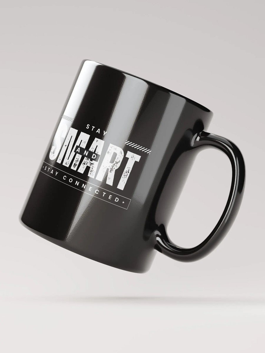 Stay Smart Coffee Mug (Light Text w/o Logo) product image (2)