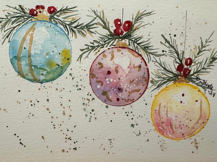 Christmas Balls (Print) product image (1)