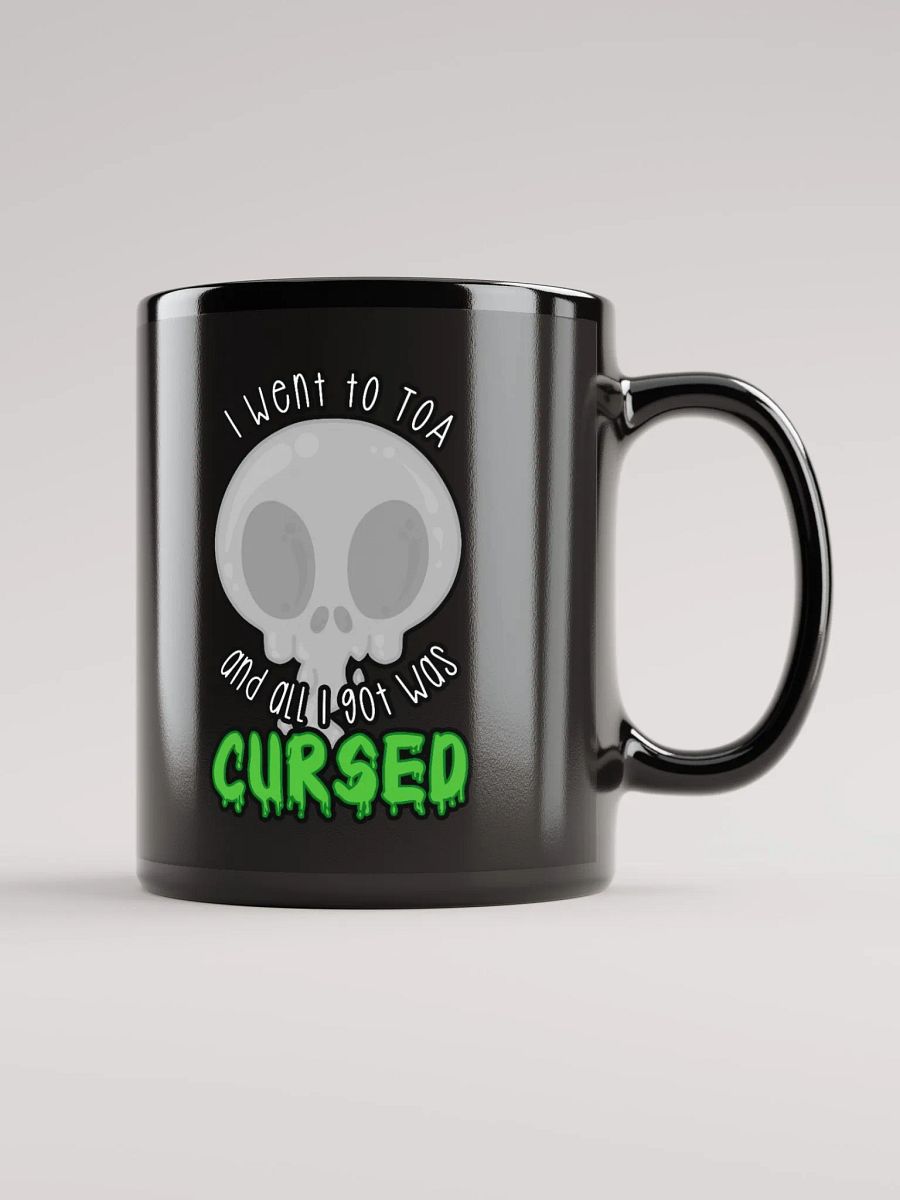 All I Got Was Cursed - Priest - Black Glossy Mug product image (1)