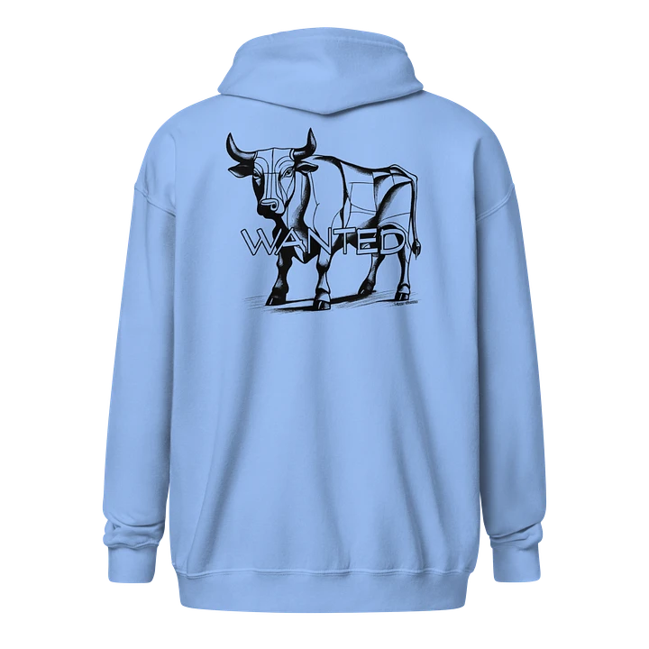 Bull Wanted Cubist zipper front hoodie product image (1)