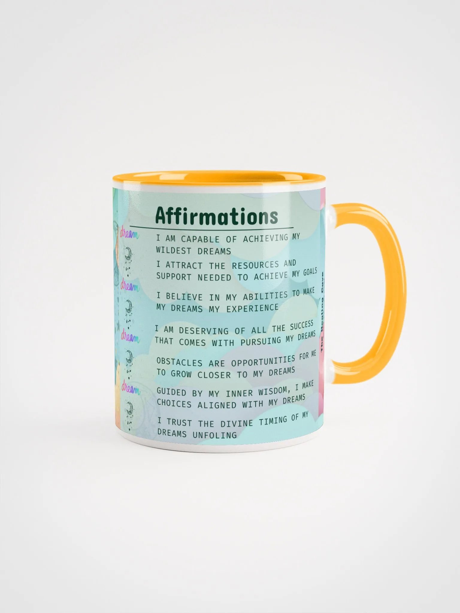 Dream Big Affirmations Ceramic Mug product image (2)