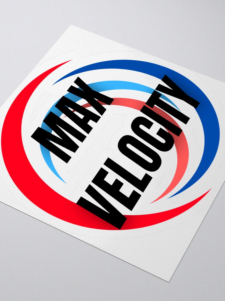 Max Velocity Sticker product image (8)