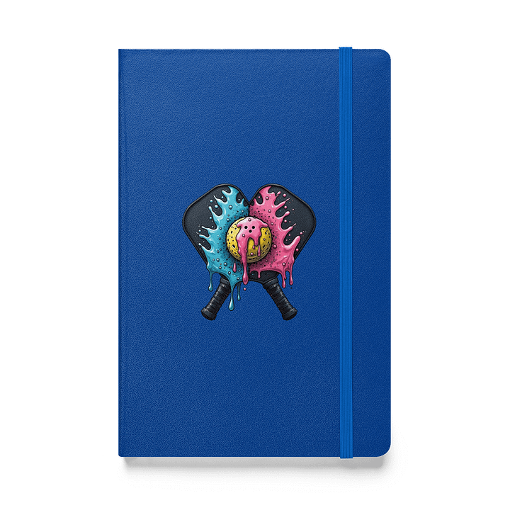 Ice Cream Pickleball Dynamic Paddle Hardcover Journal product image (1)