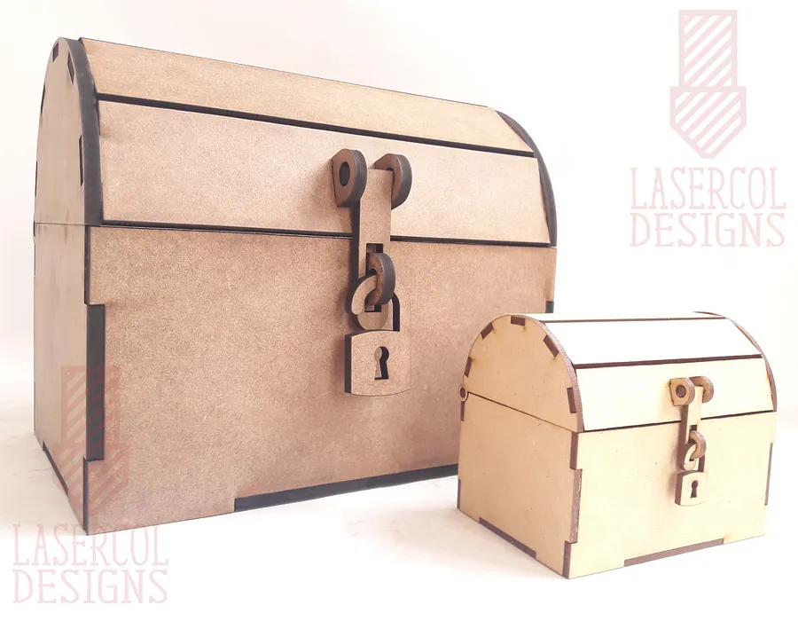 Box Chest (Two Sizes) - Laser Cut Files product image (2)